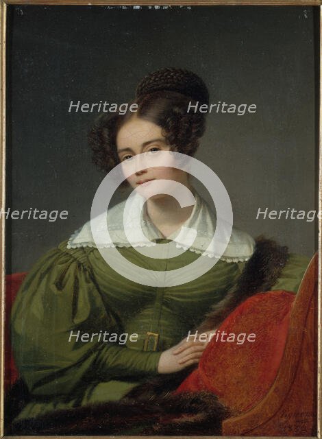 Portrait of Madame Rathelot, 1832. Creator: Pierre-Roch Vigneron.