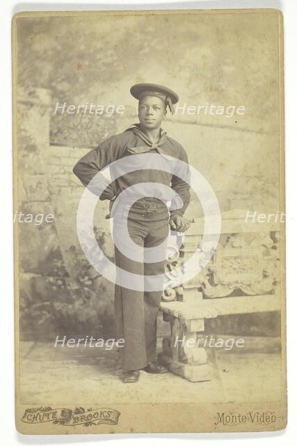 Untitled (Black Sailor), 1875/99. Creator: Chute & Brooks.