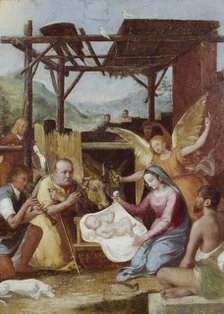 The Adoration of the Shepherds, c1550 (?). Creator: Cremona.