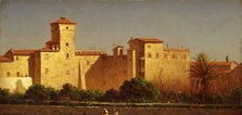 Villa Malta, Rome, 1879. Creator: Sanford Robinson Gifford.