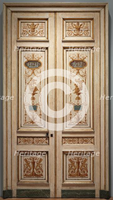 Double-Leaf Doors, 1790s. Creator: Pierre Rousseau (French, 1751-1829).