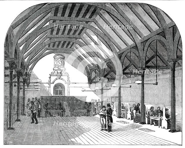 The Artisan's Home, Spitalfields - the Coffee Room, 1850. Creator: Unknown.