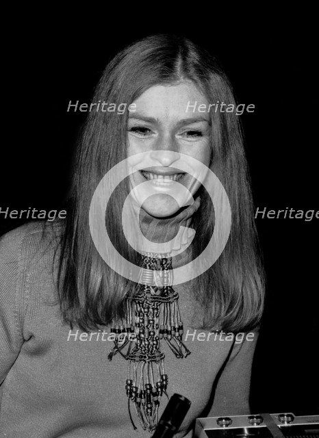 Jackie Cain, London, 1975. Artist: Brian O'Connor.