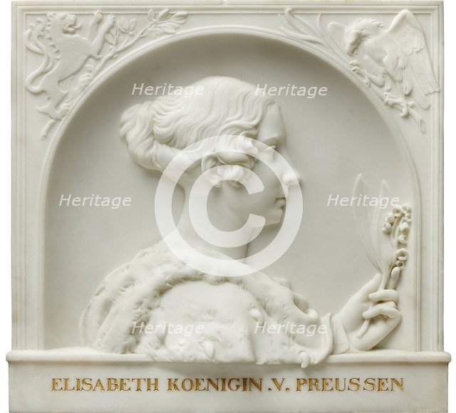 Elisabeth, Queen of Prussia, 1841.