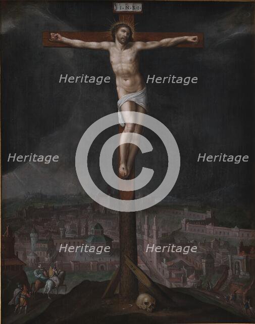 Christ on the Cross, 1549-1598. Creator: Gillis Mostaert.