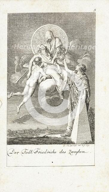 Illustration for 'Six Great Events of the Last Decade', 1791. Creator: Daniel Nikolaus Chodowiecki.