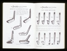 Burke Golf Company catalogue, American. Artist: Unknown