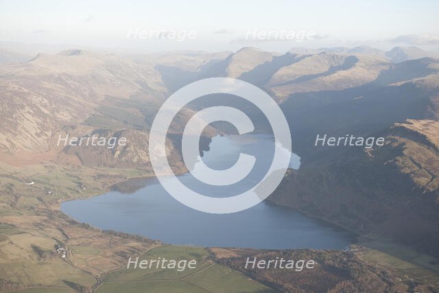 Ennerdale Water, from the west, Cumbria, 2015. Creator: Historic England.