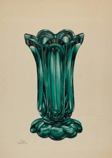 Vase, c. 1937. Creator: John Tarantino.