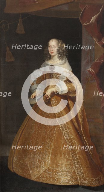 Portrait of Princess Eleonora Gonzaga of Mantua, Nevers and Rethel (1630-1686), Holy Roman Empress.