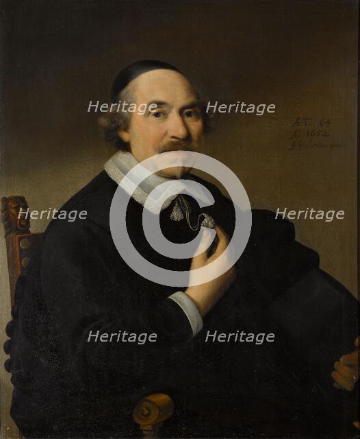 Portrait of a Man, probably Pieter Anthonisz van Bronckhorst (1588-1661), 1652. Creator: Anthonie Palamedesz.