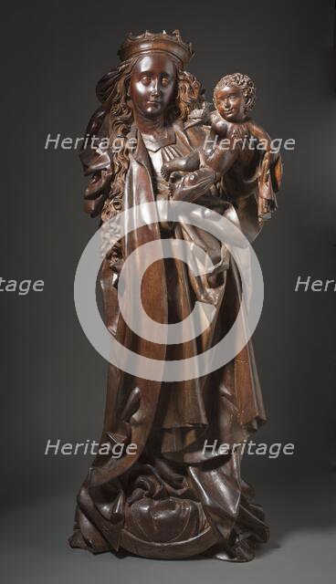 Virgin and Child Standing upon the Moon, between c.1480 and c.1500. Creator: Unknown.