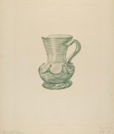 Pitcher, c. 1939. Creator: Elisabeth Fulda.