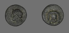 Coin Depicting the Goddess Hera (?), 5th century BCE. Creator: Unknown.