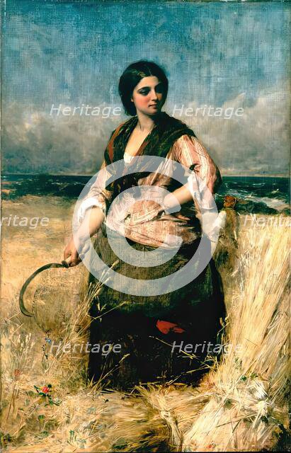 The Reaper, 1863. Creator: Thomas Faed.