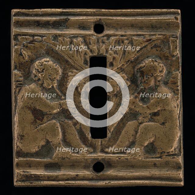 Two Cupids with Flutes, 16th century. Creator: Unknown.