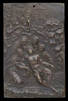 The Entombment, late 15th - early 16th century. Creator: Moderno.