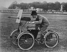 Simms 'Motor Scout' armoured quadricycle, c1899. Artist: Unknown