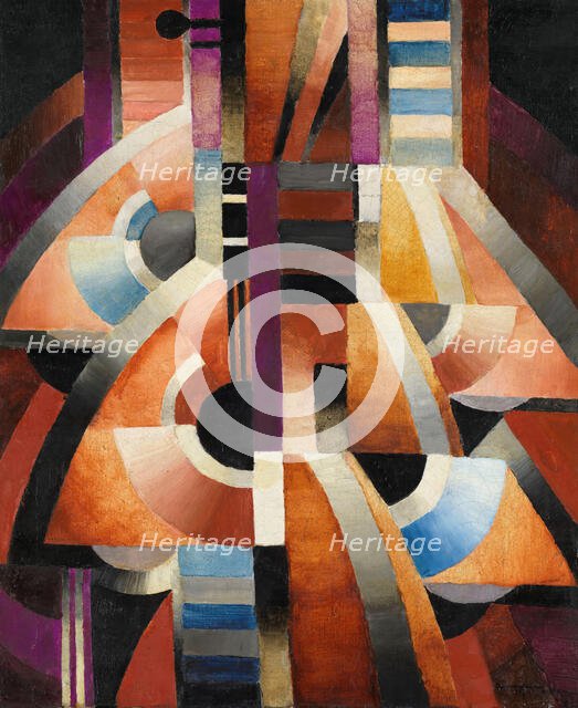 Balalaika, c 1914-1916. Creator: Thorvald Hellesen.