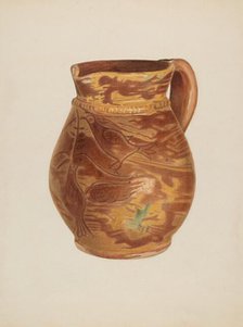 Pitcher, c. 1938. Creator: Alvin Shiren.