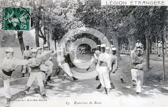 French Foreign Legion, Sidi Bel Abbes, Algeria, 1910. Artist: Unknown