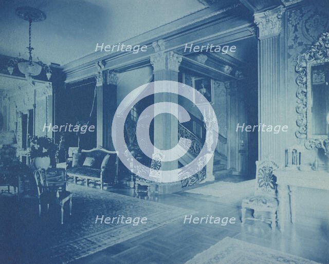 Mary Scott Townsend House, Wash., D.C.: Lobby, c1910. Creator: Frances Benjamin Johnston.