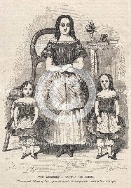 The Wonderful Dutton Children, 1859. Creator: Winslow Homer (American, 1836-1910).