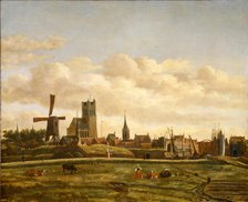 View of Den Briel, between 1658 and 1660. Creator: Daniel Vosmaer.