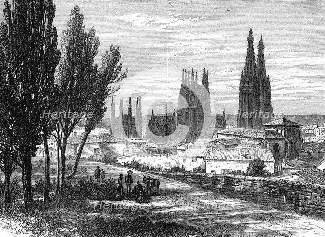 Burgos, Spain, 19th century. Artist: Unknown