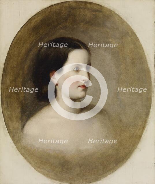 Portrait of Jane Breckenridge, 1830-1878. Creator: Alfred Jacob Miller.