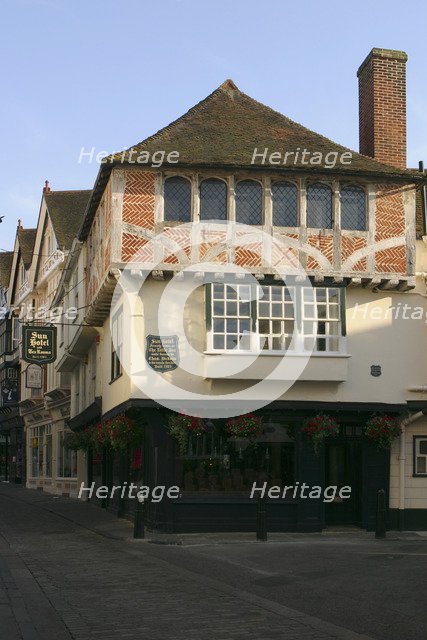 The Sun Hotel. built in 1503, Canterbury, Kent.
