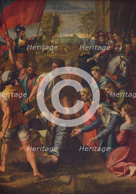 'El Pasmo de Sicilia', (Christ Falling on the Way to Calvary), c1515, (c1934). Artist: Raphael.