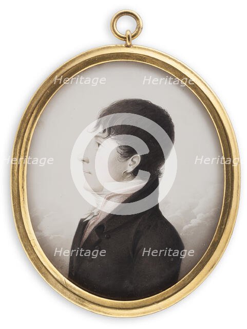 Portrait of a young man, 1806. Creator: Jakob Axel Gillberg.