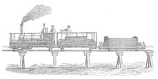 Plan of the military narrow-gauge railway, 1872. Creator: Unknown.