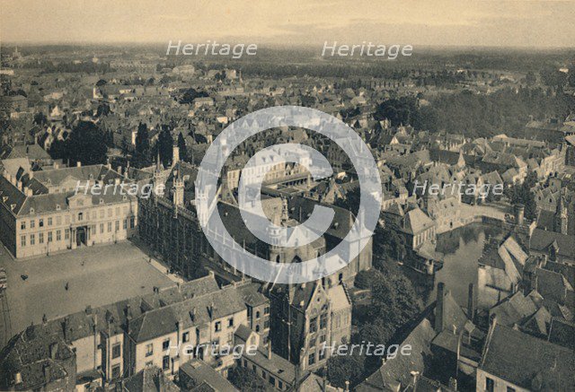 'Town-Hall and General View', c1910. Artist: Unknown.