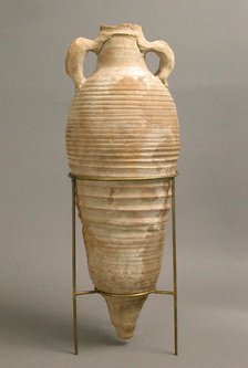 Amphora, Coptic, late 4th-7th century. Creator: Unknown.