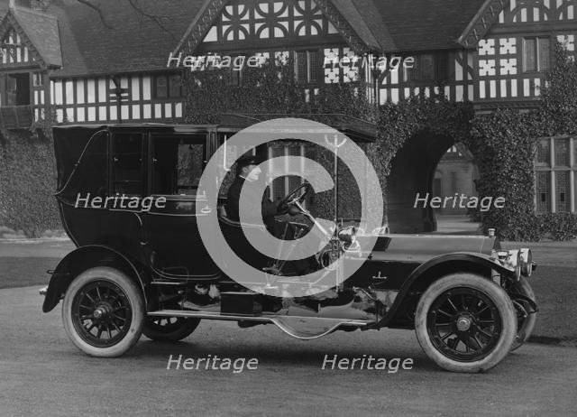 1909 Wolseley 50hp Landaulette. Creator: Unknown.