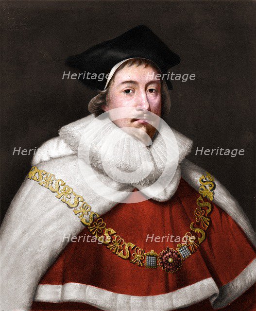 'Sir Edward Coke', c16th century, (1904). Artist: Cornelius Janssen van Ceulen.