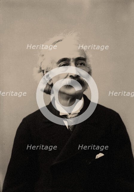 Portrait of the violinist and composer Federico Consolo (1841-1906). Creator: Nunes Vais, Mario (1856-1932).