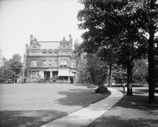 Residence of C.F. Brush, Euclid Ave., Cleveland, ca 1900. Creator: Unknown.