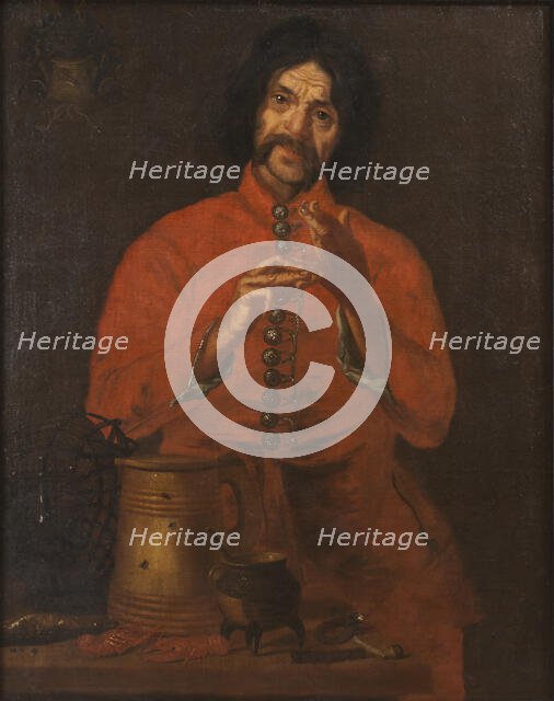 Hinric Hasenberger, the Court Jester, 1652. Creator: David Klocker Ehrenstrahl.