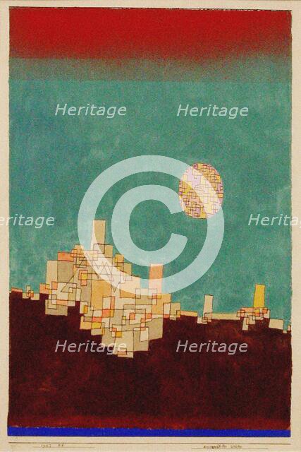 Chosen site, 1927. Creator: Klee, Paul (1879-1940).