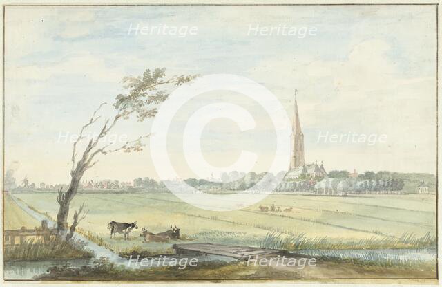 The village of 's-Gravezande, 1745. Creator: Aert Schouman.