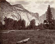 North Dome, 3,725 feet, Yosemite, ca. 1872, printed ca. 1876. Creator: Attributed to Carleton E. Watkins.
