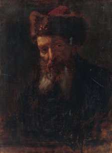 Head Study of an Old Man, 1920. Creator: Gyula Stetka.