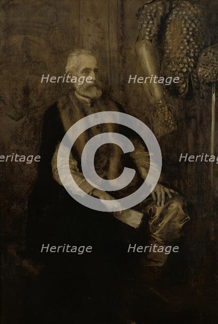 Portrait of Prince Wladyslaw Czartoryski (1828-1894), c1892. Creator: Teodor Axentowicz.