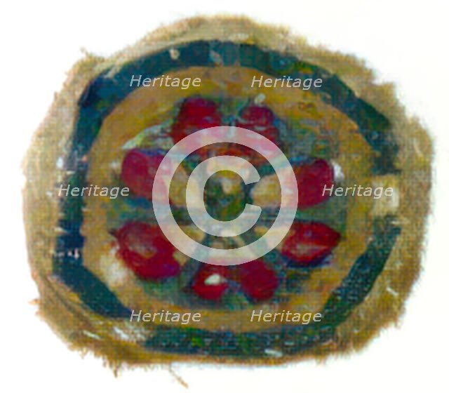 Textile Fragment, Coptic, 6th century. Creator: Unknown.