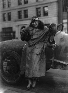 Miss Elinor Blevins, Movie Star, Aviatrix, Auto Fiend, 1915. Creator: Harris & Ewing.
