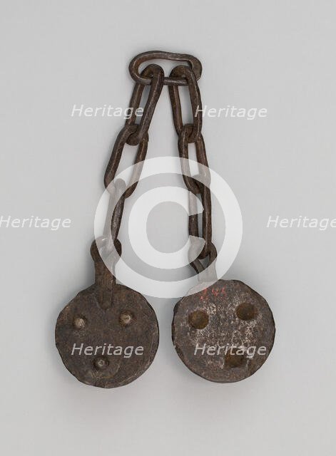 Chain Shot (Projectile) for a Cannon, Austria, 17th Century. Creator: Unknown.