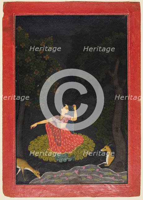 Vasaksajja Nayika, c. 1750. Creator: Unknown.